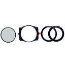 【中古】【未使用・未開封品】Kase K9 スリム 100mm フィルターホルダーキット 磁気CPL & 67mm 72mm 77mm 82mmアダプター付き