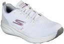 【中古】【未使用・未開封品】Skechers Go Run Ride 8, ホワイト/パープル, 5.5