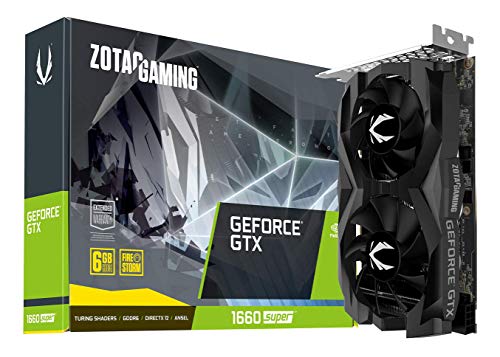【中古】【未使用 未開封品】ZOTAC Gaming GeForce GTX 1660 Super 6GB GDDR6 192ビット ゲームグラフィックカード 超コンパクト ZT-T16620F-10L