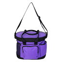 【中古】【未使用・未開封品】Huntley Equestrian デラックスグルーミングオーガナイザーバッグ(パープル) (02133)(4)