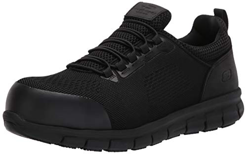 SKECHERS - 【中古】【未使用・未開封品】Skechers メンズ アスレチック ワークスタイル コンストラクションシューズ US サイズ: 12 カラー: ブラック