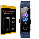 【中古】【未使用・未開封品】[3枚パック] Huawei Honor Band 5 スクリーンプロテクター [フルカバー] SuperGuardZ 端から端まで保護 超クリア ミリタリーグレードのTPUフィル