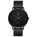 【中古】【未使用・未開封品】Mvmt Women's Melrose MB01-BLMA Black Stainless-Steel Japanese Quartz Fashion Watch