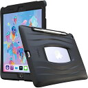 【中古】【未使用・未開封品】UZBL iPad 10.2ケース AirWaveシリーズ シリコン ウルトラスリム 軽量ケース ペンシルホルダー付き iPad 1...