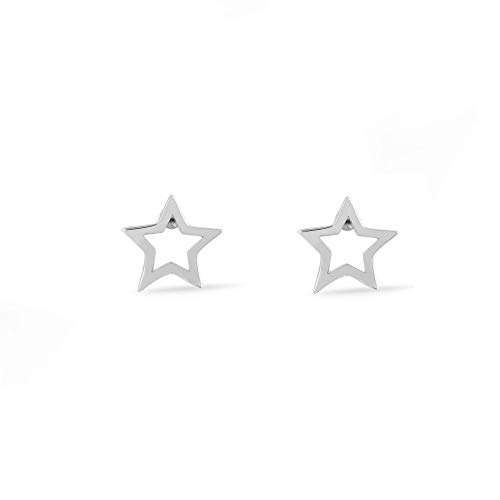 Star Sapphire - 【中古】【未使用・未開封品】Boma Jewelry スターリングシルバー オープンスタッドイヤリング