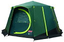 【中古】【未使用・未開封品】Coleman テント 八角形 遮光 6~8人用 フェスティバル ドームテント 防水 ファミリーキャンプテント グランドシート縫製済...