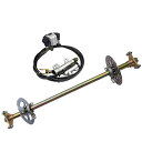 【中古】【未使用・未開封品】WPHMOTO リアアクスルシャフト ホイールハブキット & ブレーキマスターシリンダーキャリパーディスクローターアセンブリ ゴーカ...