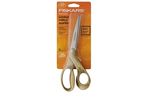 【中古】【未使用・未開封品】Fiskars Premier Bent Sparkle Scissors 8"-Gold -194514-1014【メーカー名】【メーカー型番】【ブランド名】Fiskars Home & kitchen - A...
