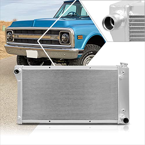 【中古】【未使用・未開封品】シボレー/GMC C/Kシリーズピックアップ67-72 3列/コアフルアルミニウム冷..