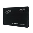 【中古】【未使用・未開封品】1TB 外付けハードドライブ ポータブル - HWAYO 2.5インチ ウルトラスリム HDD ストレージ USB 3.0 PC ノ...