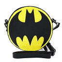 楽天AJIMURA-SHOP【中古】【未使用・未開封品】Batman Crossbody Bag Classic Signal Logo Chenille Canteen 新しい 公式 Loungefly