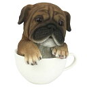 【中古】【未使用 未開封品】デザイン トスカーノ パプチーノ 子犬 コレクタブル犬の像:パグ