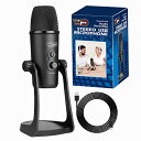 【中古】【未使用・未開封品】Vidpro XM-USB Studio Recording USB Stereo Microphone for Windows a...