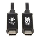 【中古】【未使用・未開封品】Tripp Lite Thunderbolt 3 Cable 40 Gbps Active 5A 100W Pd 4K USB C ...