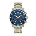 【中古】【未使用・未開封品】Bulova スポーツクロノグラフ メンズ ツートーン ブレスレットウォッチ