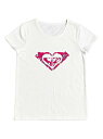【中古】【未使用・未開封品】Roxy エンドレス ミュージック プリント C ガールズ 半袖 Tシャツ US サイズ: 14 Years カラー: ホワイト