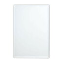 【中古】【未使用・未開封品】Better Bevel 16インチ x 24インチ フレームレス長方形ミラー | 1インチ ベベルエッジ | バスルームウォールミ...