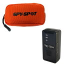 【中古】【未使用・未開封品】Spy Spot 4G ポータブル GPS トラッカー ペット ドッグ カラー ベルト ポーチ ケース 防水 オレンジ リアルタイム GPS トラッキング