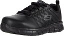 【中古】【未使用・未開封品】Skechers Work Sure Track - Martley, ブラック, 11 Wide