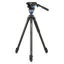 【中古】【未使用・未開封品】Benro A2573F アルミニウム三脚 S6PROビデオヘッド付き