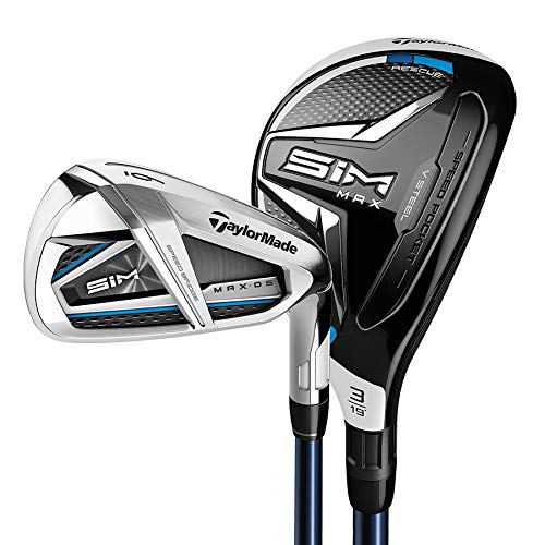【中古】【未使用・未開封品】TaylorMade SIMMAX OSコンボセット グラファイトシャフト フジクラ ベンタス ブルー 6-PW AW 4-22ハイ...