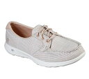 【中古】【未使用・未開封品】Skechers Go Walk Lite - シーコースト ボートシューズ US サイズ: 7 カラー: ベージュ