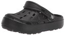 【中古】【未使用・未開封品】Skechers ボーイズ Foamies Swifters クロッグ ブラック 4 ビッグキッズ