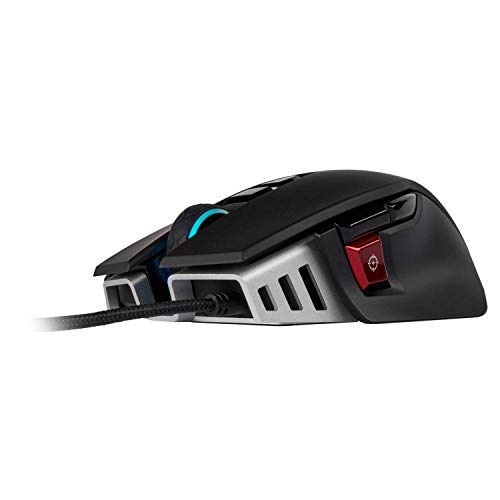 【中古】【未使用 未開封品】CORSAIR M65 ELITE RGB - FPS Gaming Mouse - 18,000 DPI Optical Sensor - Adjustable DPI Sniper Button - Tunable Weights - Black 並行輸