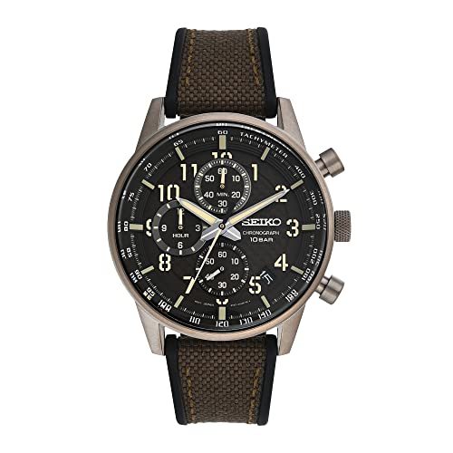 【中古】【未使用・未開封品】SSB371P1 Seiko Sport Chronograph ブラウン 男性 アナログ カジュアル クォーツ 海外出荷 Seiko