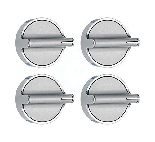 【中古】【未使用・未開封品】Lifetime アプライアンス 4 x W10818230 ノブ Whirlpool ストーブ/レンジ用