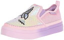 【中古】【未使用・未開封品】Skechers キッズ フリップキック リバーシブル スパンコール スニーカー US サイズ: 11.5 Little Kid