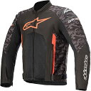 【中古】【未使用・未開封品】Alpinestars メンズ T-GP Plus R v3 エアバイクジャケット ブラック/迷彩/レッド XL(4)