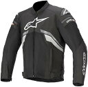 【中古】【未使用・未開封品】Alpinestars メンズ T-GP Plus R v3 Air オートバイジャケット ブラック/ダークグレー/ホワイト M