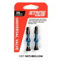 【中古】【未使用・未開封品】スタンズノーチューブ(STAN’S NOTUBES) VALVE STEM PAIR AL PRESTA 35MM BLU