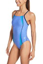 【中古】【未使用・未開封品】Speedo ヘザーフリップバック ワンピース US サイズ: 32 (US Women's Size 6) カラー: ブルー