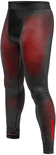 【中古】【未使用・未開封品】[Hayabusa] ジオ柔術圧縮スパッツ - レッド、小