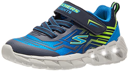 yÁzygpEJizSkechers Kids Boy's Magna-Lights 401500N (Toddler/Little Kid) Navy/Blue 7 Toddler M