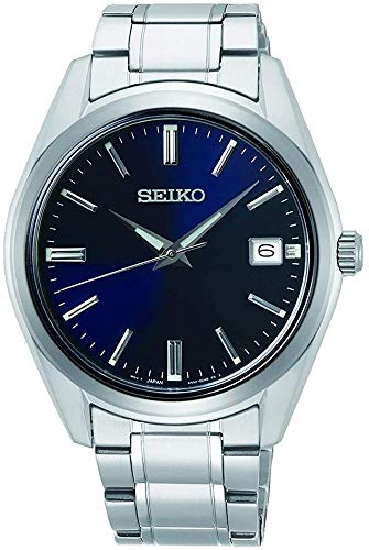 【中古】【未使用・未開封品】SUR309P1 Seiko クラシック ブルー 男性 アナログ ビジネス クォーツ 海外出荷 Seiko