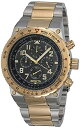 【中古】【未使用・未開封品】Invicta Men's 31559 Aviator Quartz Multifunction Black Dial Watch