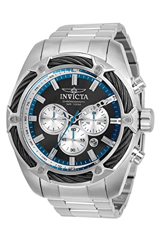 【中古】【未使用・未開封品】Invicta 10540 Men's Bolt Quartz Chronograph Black Dial Watch