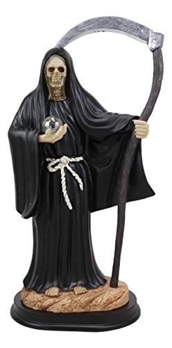 【中古】【未使用・未開封品】Ebros Gift 12.75インチ 高さ12.75インチ ブラック チュニック ローブ 像..