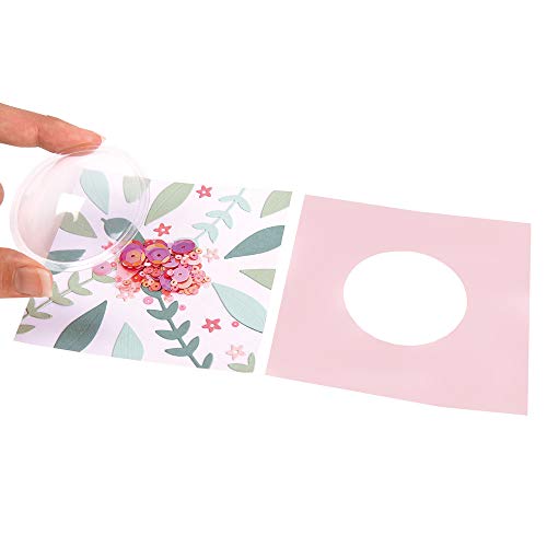 【中古】【未使用・未開封品】Sizzix Making Essentials Shaker Domes-Circle 2", 8/Pkg -SIZSD6-63648