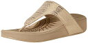 【中古】【未使用・未開封品】Skechers レディース レトログレード ジュピター フリップフロップ, ナチュラル, 10