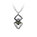 【中古】【未使用・未開封品】Alchemy Gothic England エメラルドスパイダーペンダント