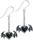 【中古】【未使用・未開封品】Alchemy Gothic England - ブラックソウルデーモンハートピアス