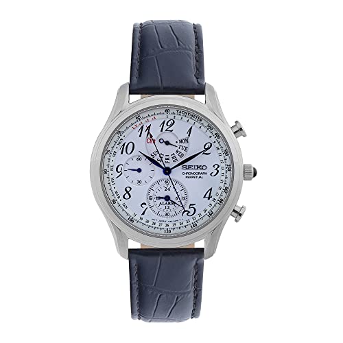 【中古】【未使用・未開封品】SPC253P1 Seiko Chronograph Perpetual ホワイト 男性 アナログ カジュアル クォーツ 海外出荷 Seiko