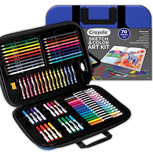 楽天AJIMURA-SHOP【中古】【未使用・未開封品】Crayola Coloring and Sketching Set, Over 80 Pieces, Gift for Kids, 8, 9, 10, 11, Multi