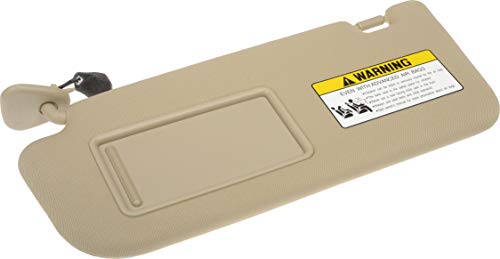 【中古】【未使用・未開封品】Dorman 74212 Drivers Side Sun Visor Assembly for Select Hyundai Models, Beige