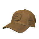【中古】【未使用・未開封品】John Deere Workwear Waxed Canvas Hat W/Patch, Brown
