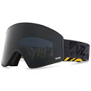 【中古】【未使用・未開封品】VonZipper カプセル ボーナスレンズ付き メンズ ゴーグル ブラックアウト サテン/野生動物 ブラックアウトレンズ